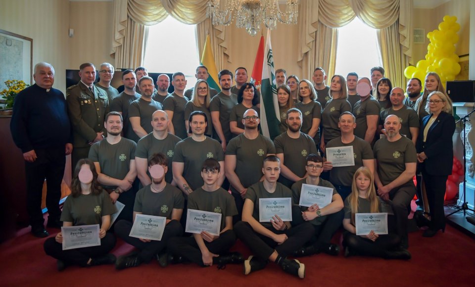 Airijoje prisiekė nauji Lietuvos šaulių sąjungos nariai